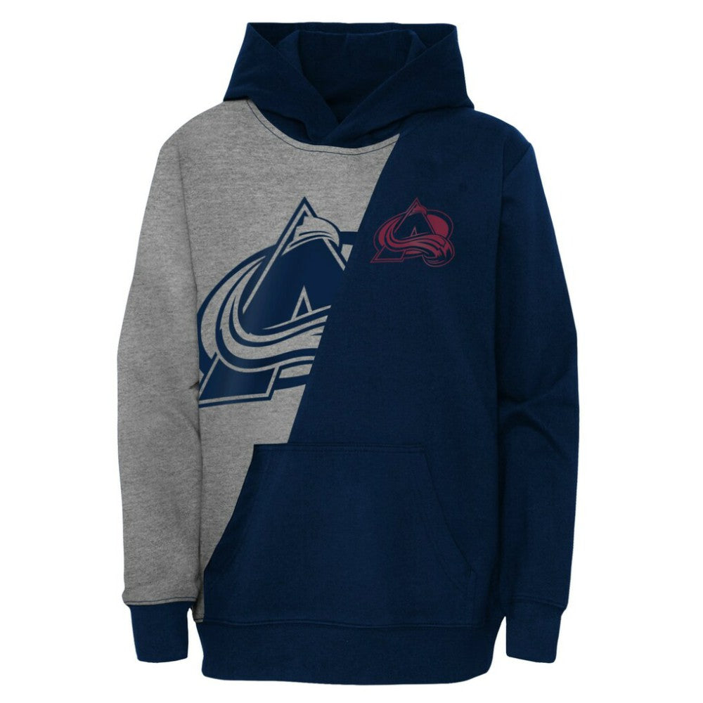 Colorado Avalanche Preschool Unrivaled Pullover Hoodie - Gray/Navy - NHL 5309917