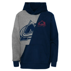 Colorado Avalanche Preschool Unrivaled Pullover Hoodie - Gray/Navy - NHL 5309917