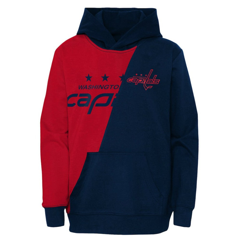 Washington Capitals Preschool Unrivaled Pullover Hoodie - Red/Navy - NHL 5309919