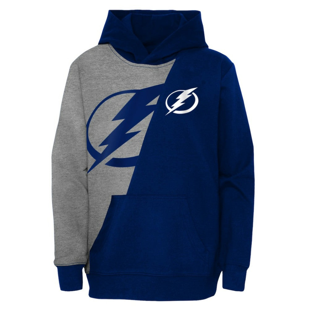 Tampa Bay Lightning Preschool Unrivaled Pullover Hoodie - Gray/Blue - NHL 5309921