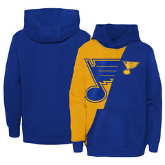 St. Louis Blues Youth Unrivaled Pullover Hoodie - Gold/Blue - NHL 5310011