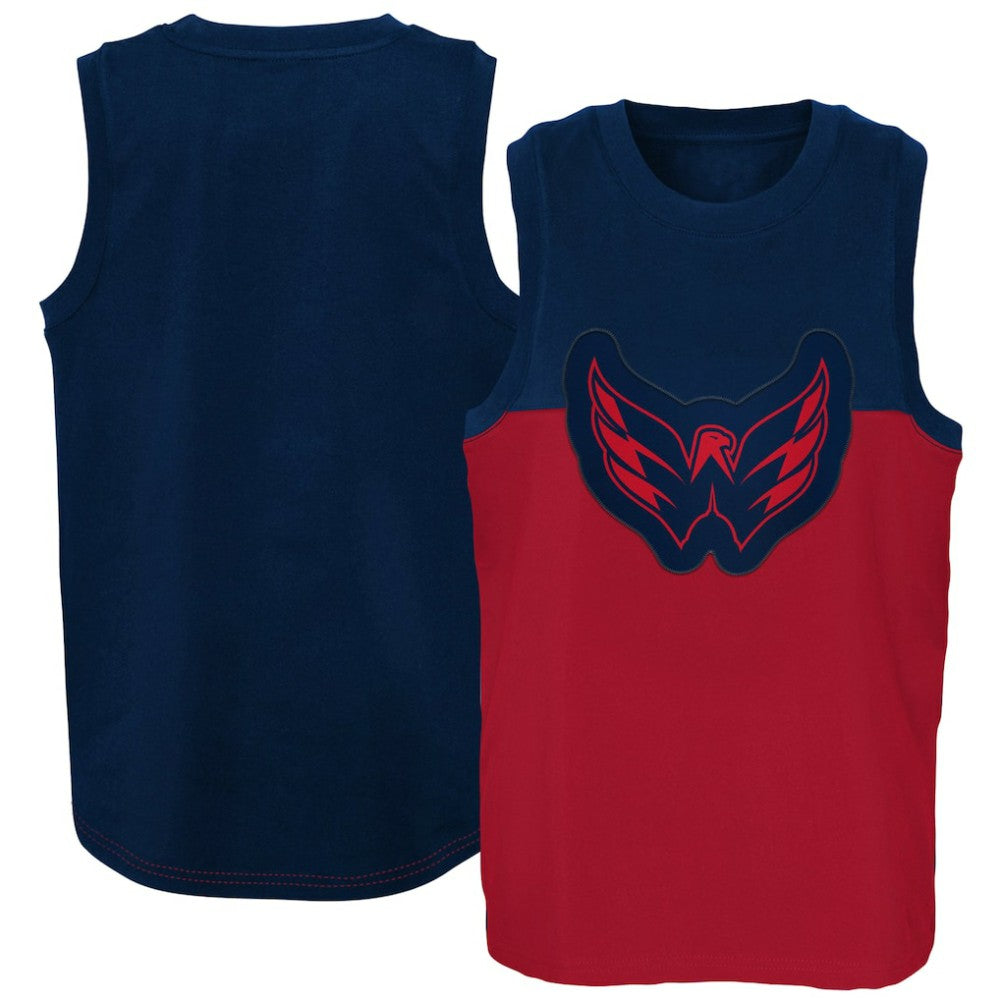 Washington Capitals Youth Revitalize Tank Top - Red/Navy - NHL 5310093