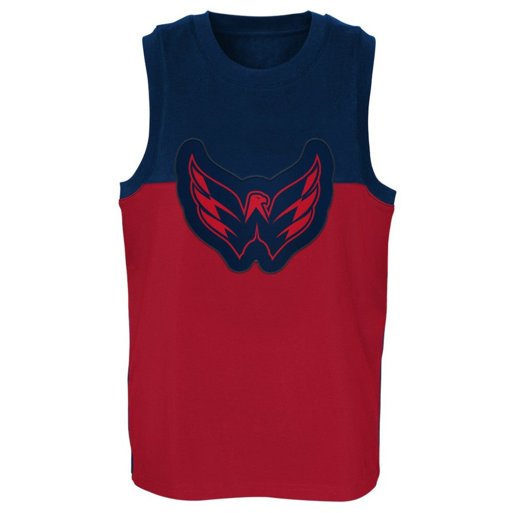 Washington Capitals Youth Revitalize Tank Top - Red/Navy - NHL 5310093