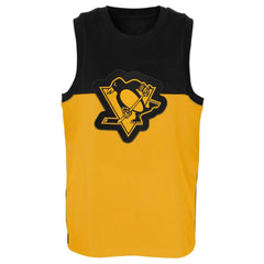 Pittsburgh Penguins Youth Revitalize Tank Top - Gold/Black - NHL 5310095