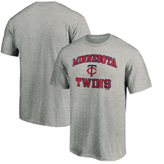 Minnesota Twins Heart & Soul T-Shirt - Heather Gray - MLB on Sale
