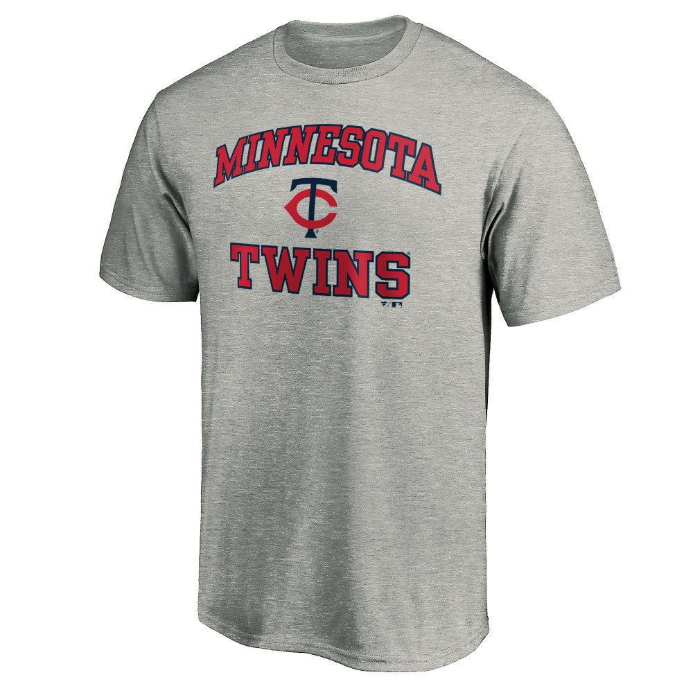 Minnesota Twins Heart & Soul T-Shirt - Heather Gray - MLB on Sale