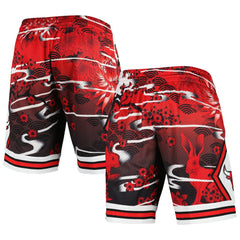 Chicago Bulls Lunar New Year Swingman Shorts Red | Mitchell & Ness Near Me