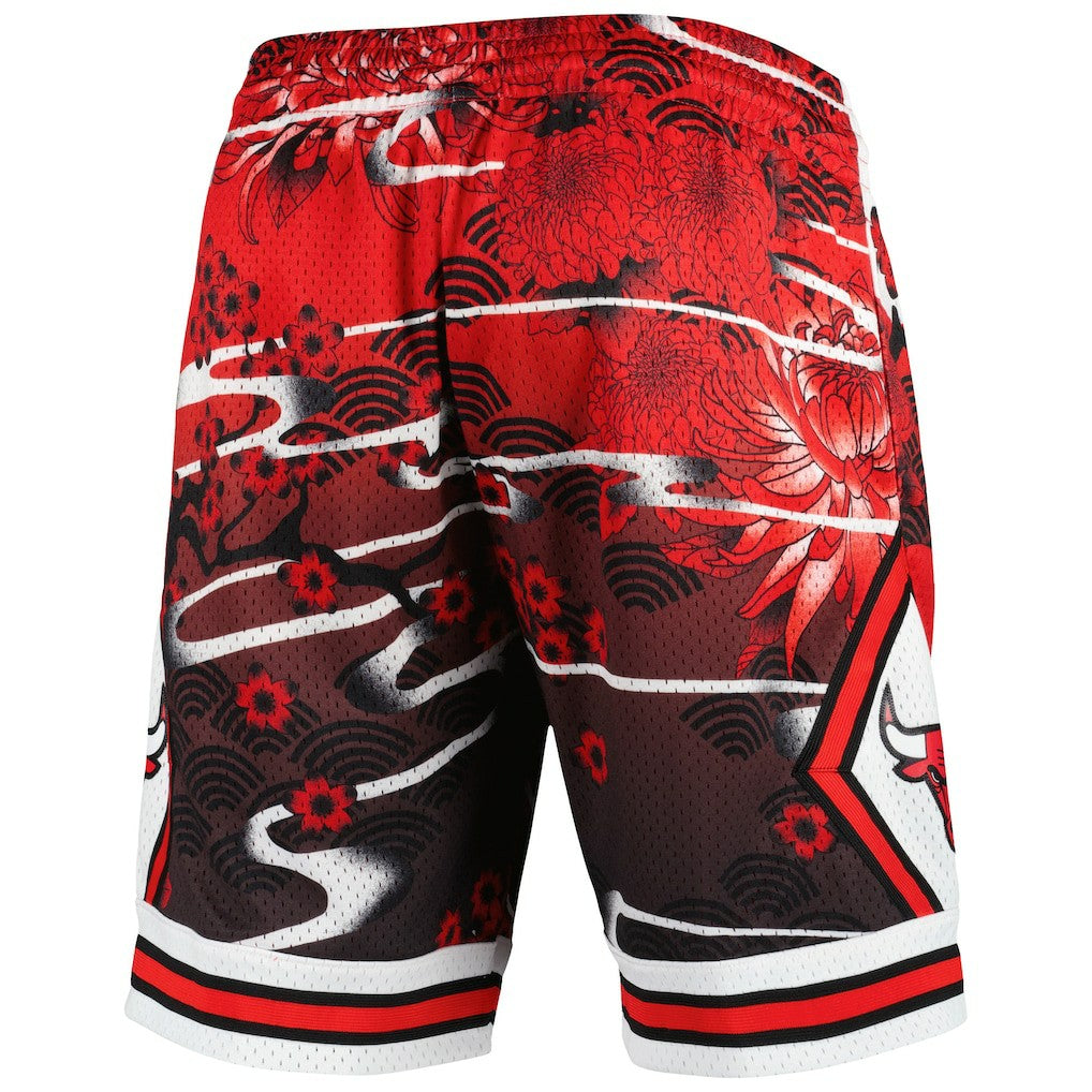 Chicago Bulls Lunar New Year Swingman Shorts Red | Mitchell & Ness Near Me
