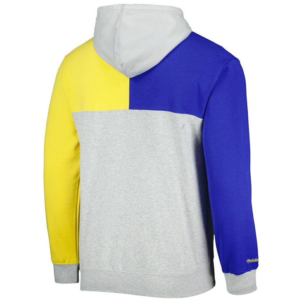 Golden State Warriors Tie-Breaker Pullover Hoodie for sale Heather Gray | Mitchell & Ness for sale