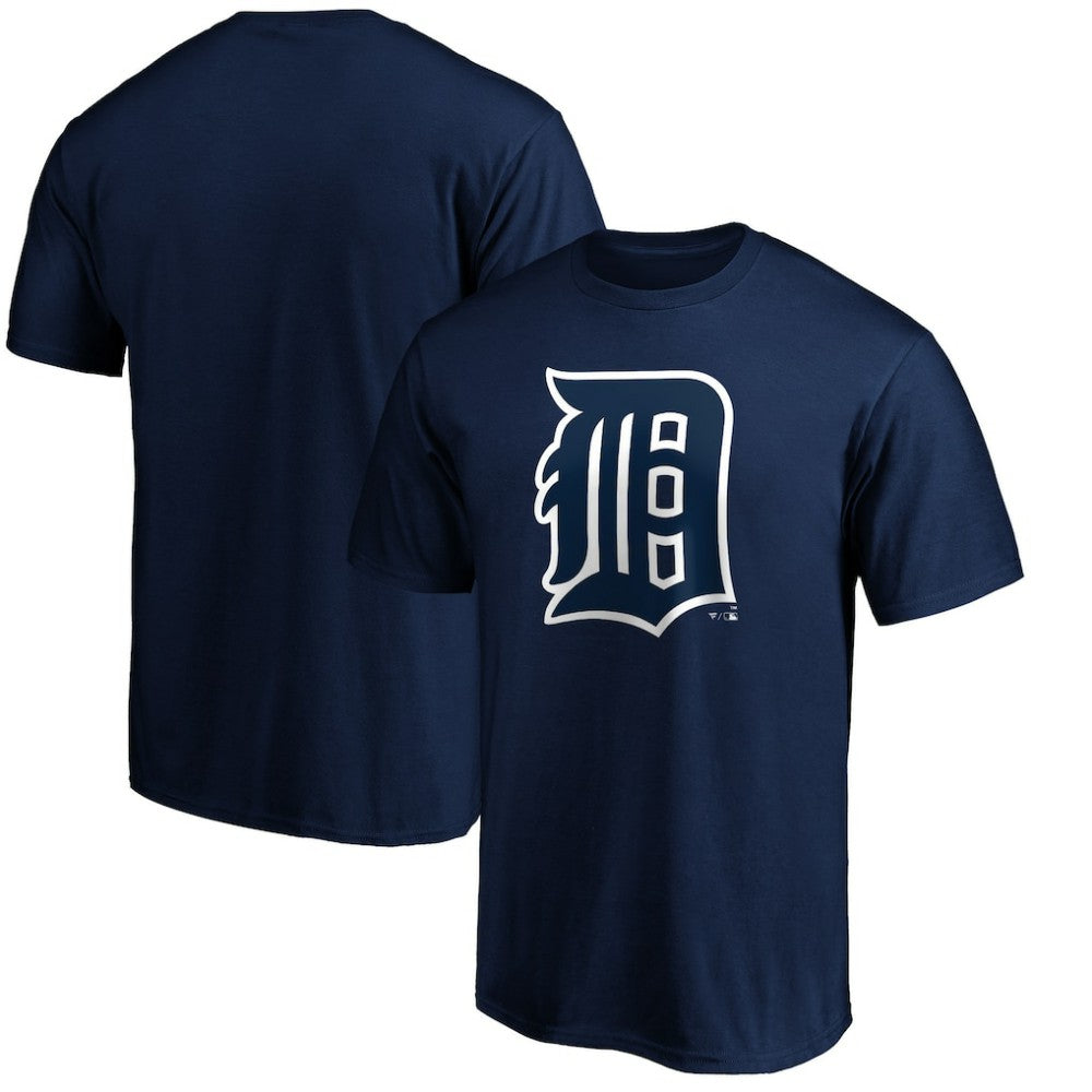 Detroit Tigers Cooperstown Collection Forbes Team Logo T-Shirt - Navy - MLB Lifestyle