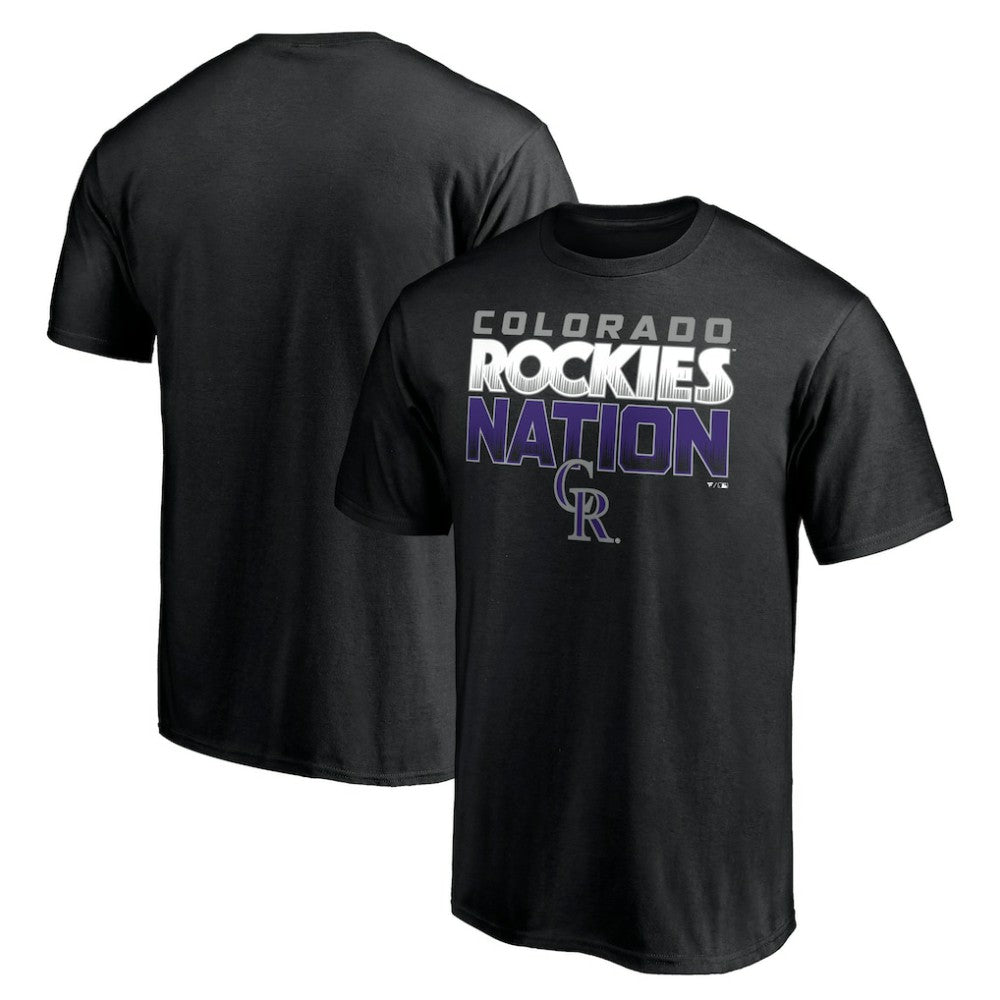 Colorado Rockies Rockies Nation T-Shirt - Black - MLB Online