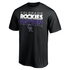 Colorado Rockies Rockies Nation T-Shirt - Black - MLB Online