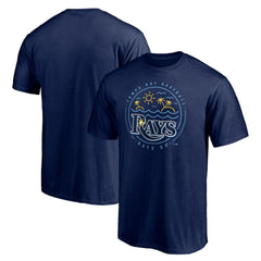 Tampa Bay Rays Sunshine Rays Up T-Shirt - Navy - MLB Sale