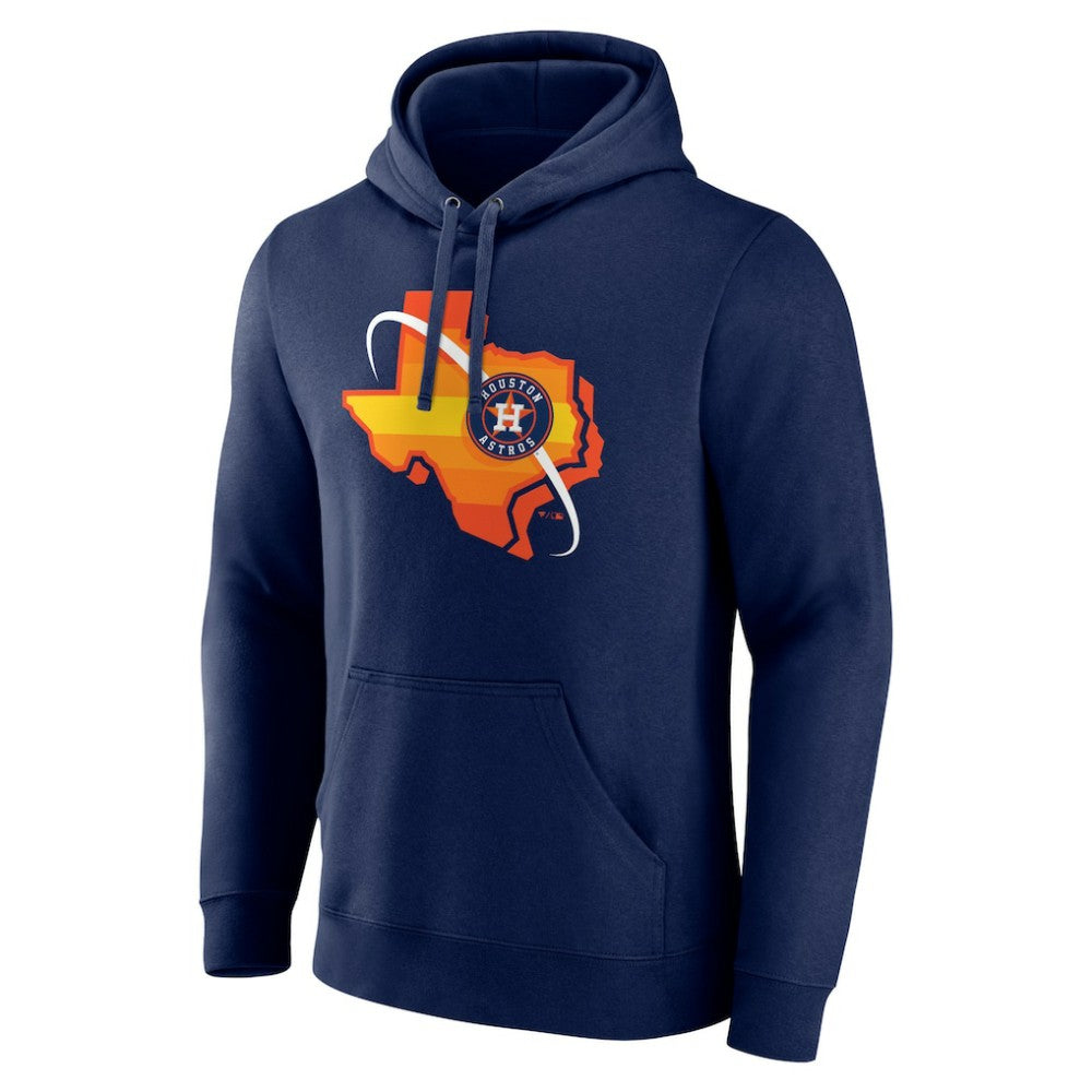 Houston Astros Paint the Black Pullover Hoodie - Navy - MLB Sale