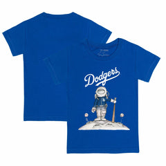 Los Angeles Dodgers Tiny Turnip Youth Astronaut T-Shirt - Royal - MLB Sale