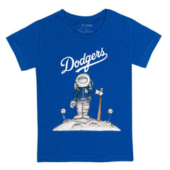 Los Angeles Dodgers Tiny Turnip Youth Astronaut T-Shirt - Royal - MLB Sale