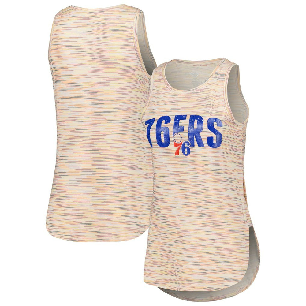Philadelphia 76ers Concepts Sport Women's Sunray Tank Top White