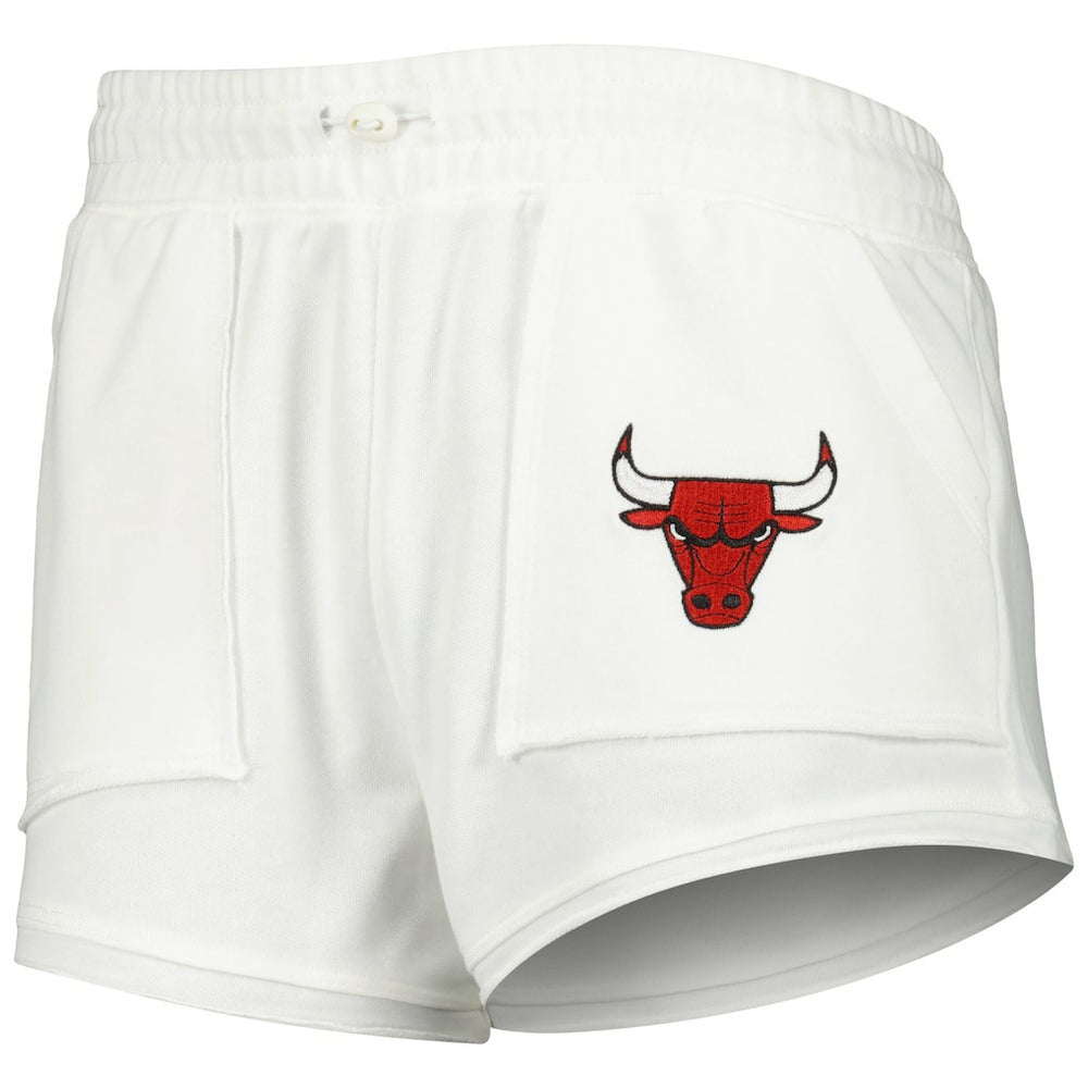 Chicago Bulls Concepts Sport Women's Sunray Shorts White