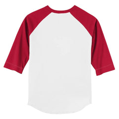 Boston Red Sox Tiny Turnip Youth Baseball Love 3/4-Sleeve Raglan T-Shirt - White/Red - MLB Online