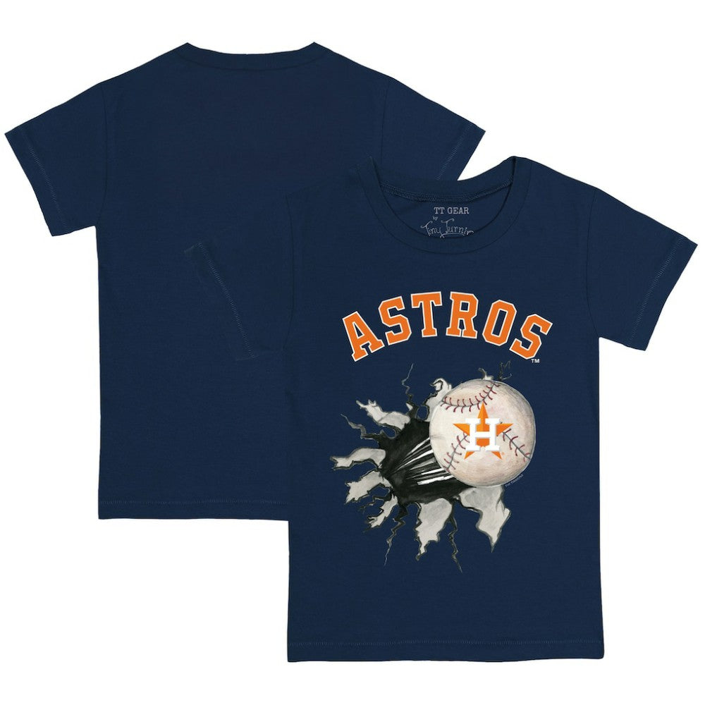 Houston Astros Tiny Turnip Youth Baseball Tear T-Shirt - Navy - MLB Online