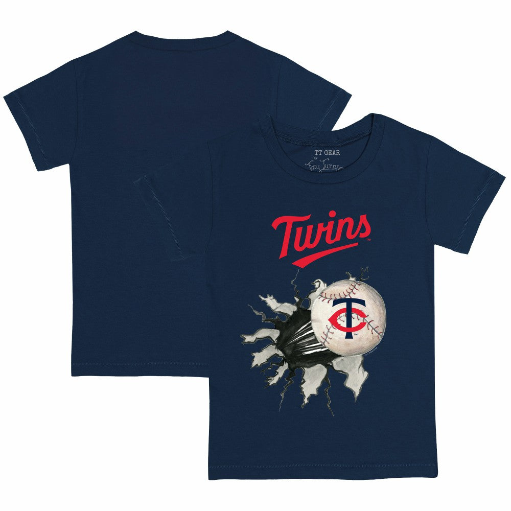 Minnesota Twins Tiny Turnip Youth Baseball Tear T-Shirt - Navy - MLB Online