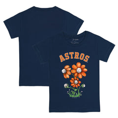 Houston Astros Tiny Turnip Youth Blooming Baseballs T-Shirt - Navy - MLB on Sale