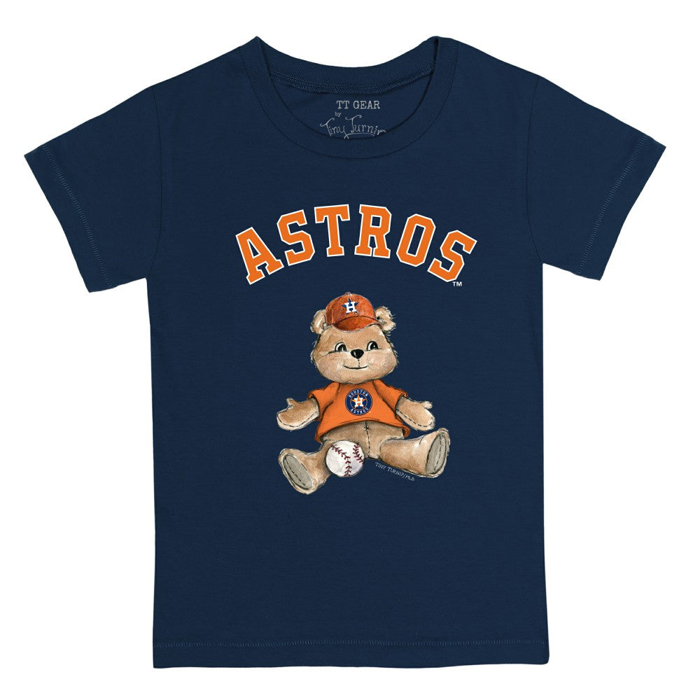 Houston Astros Tiny Turnip Youth Teddy Boy T-Shirt - Navy - MLB on Sale