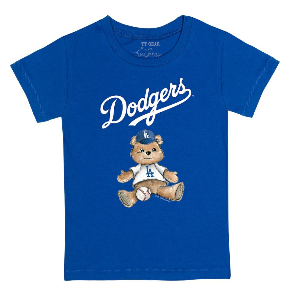 Los Angeles Dodgers Tiny Turnip Youth Teddy Boy T-Shirt - Royal - MLB Online