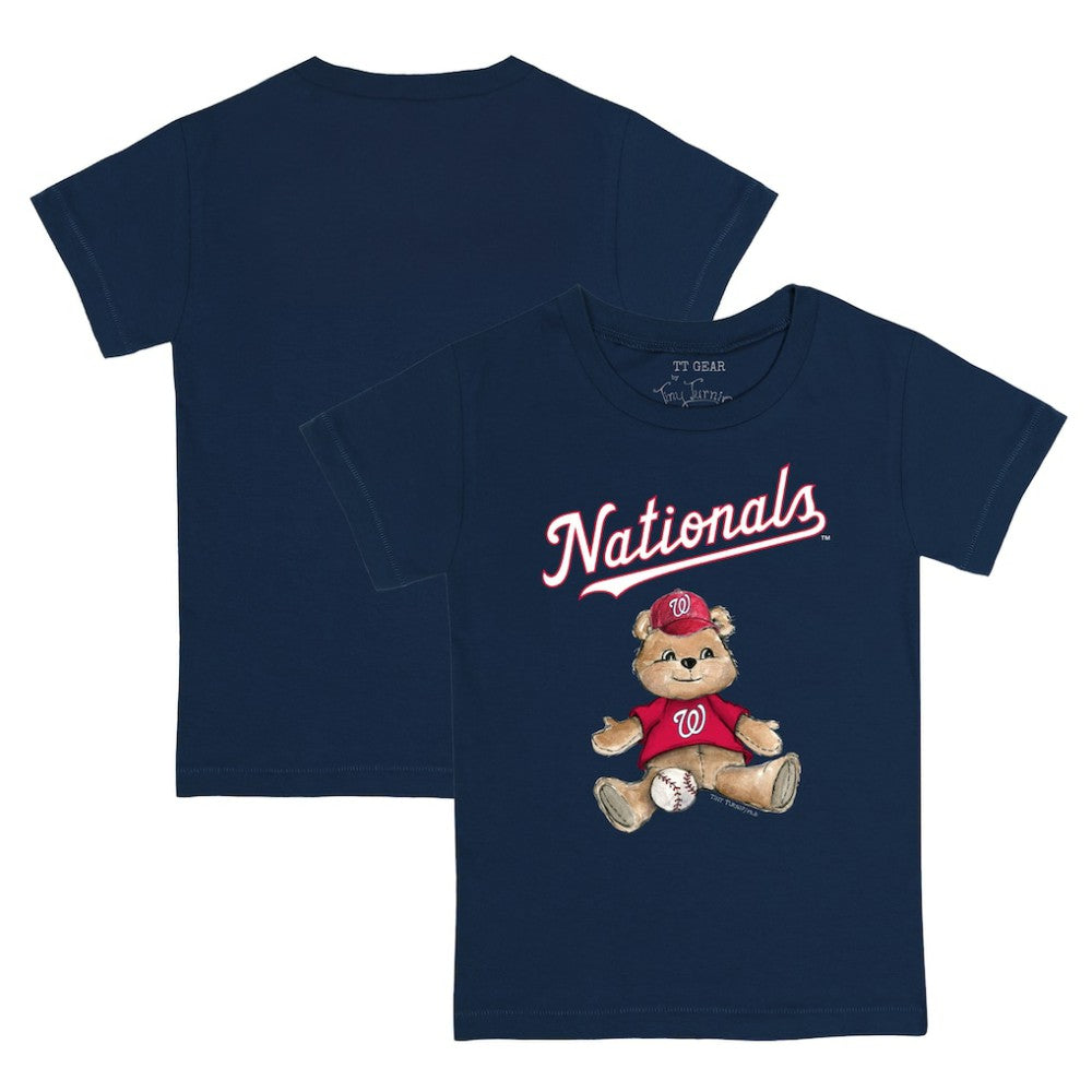 Washington Nationals Tiny Turnip Youth Teddy Boy T-Shirt - Navy - MLB Online