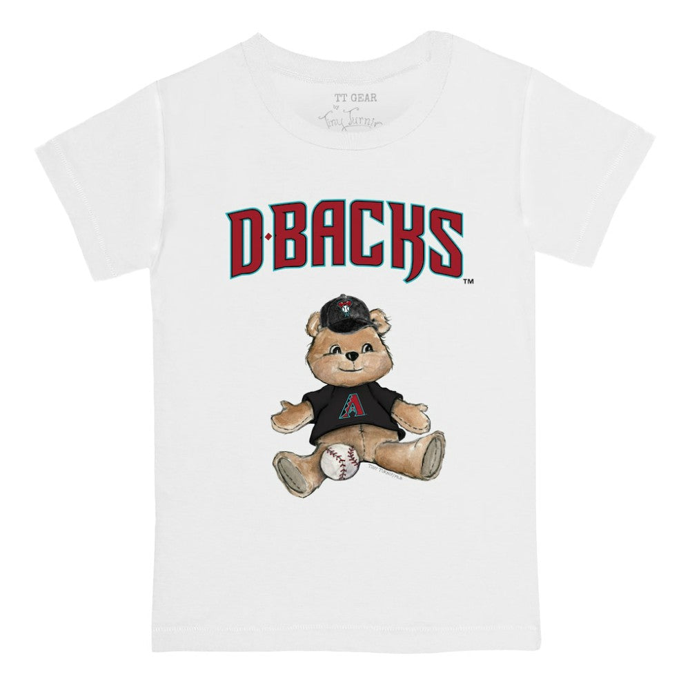 Arizona Diamondbacks Tiny Turnip Youth Teddy Boy T-Shirt - White - MLB Online