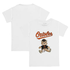 Baltimore Orioles Tiny Turnip Youth Teddy Boy T-Shirt - White - MLB Online