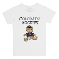 Colorado Rockies Tiny Turnip Youth Teddy Boy T-Shirt - White - MLB Online
