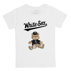 Chicago White Sox Tiny Turnip Youth Teddy Boy T-Shirt - White - MLB on Sale