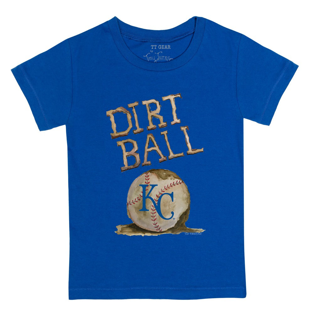 Kansas City Royals Tiny Turnip Youth Dirt Ball T-Shirt - Royal - MLB Online