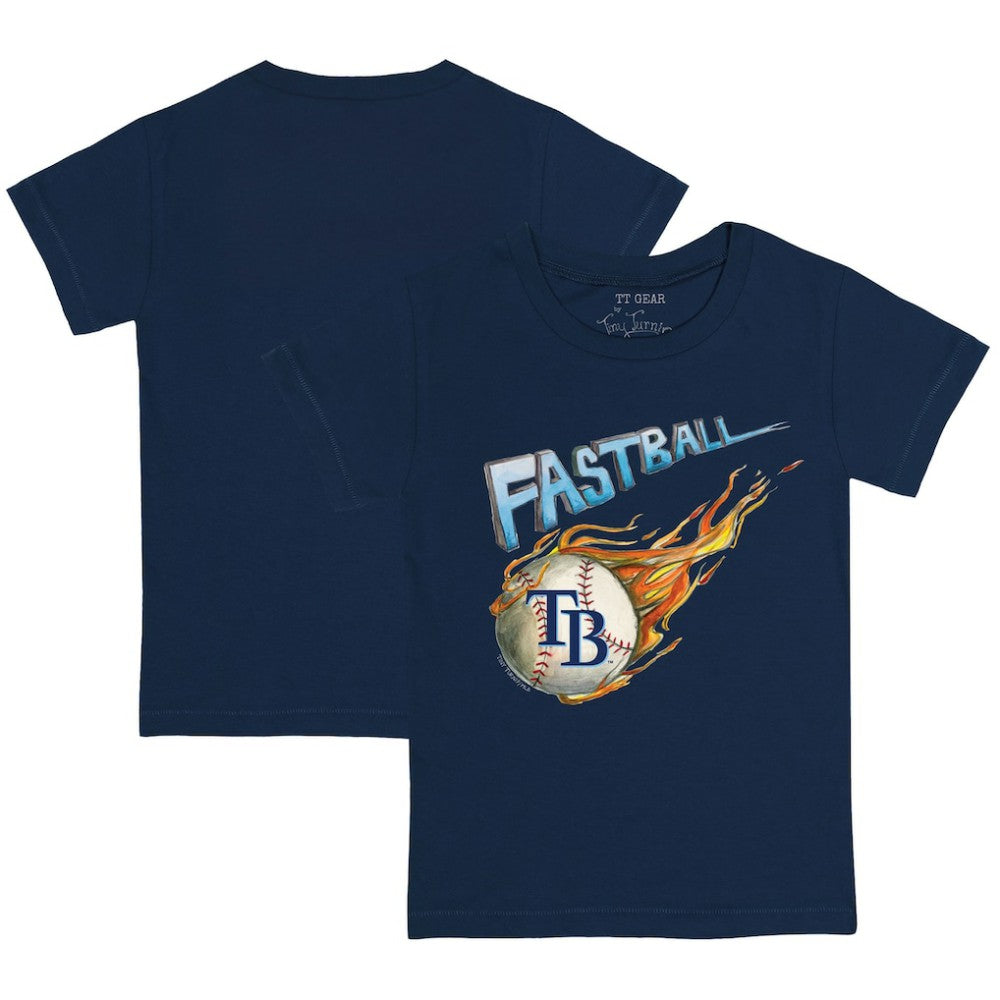 Tampa Bay Rays Tiny Turnip Youth Fastball T-Shirt - Navy - MLB Discount