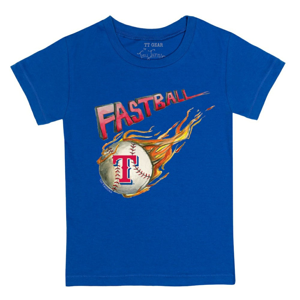 Texas Rangers Tiny Turnip Youth Fastball T-Shirt - Royal - MLB on Sale