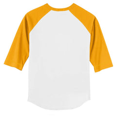 San Diego Padres Tiny Turnip Youth Hat Crossbats 3/4-Sleeve Raglan T-Shirt - White/Gold - MLB Discount