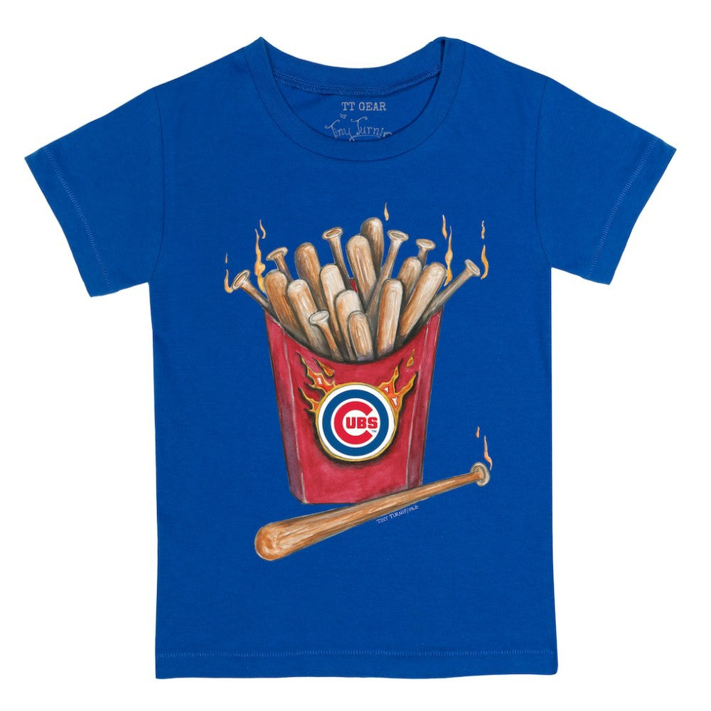 Chicago Cubs Tiny Turnip Youth Hot Bats T-Shirt - Royal - MLB Sale