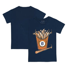 Detroit Tigers Tiny Turnip Youth Hot Bats T-Shirt - Navy - MLB Lifestyle