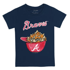 Atlanta Braves Tiny Turnip Youth Nacho Helmet T-Shirt - Navy - MLB Online