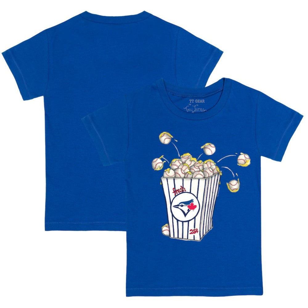 Toronto Blue Jays Tiny Turnip Youth Popcorn T-Shirt - Royal - MLB on Sale