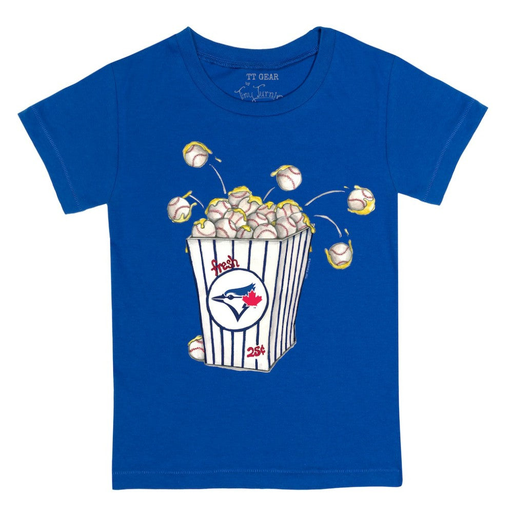 Toronto Blue Jays Tiny Turnip Youth Popcorn T-Shirt - Royal - MLB on Sale