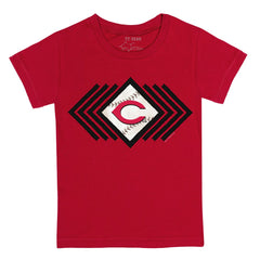 Cincinnati Reds Tiny Turnip Youth Prism Arrows T-Shirt - Red - MLB Online