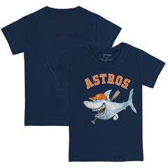 Houston Astros Tiny Turnip Youth Shark T-Shirt - Navy - MLB Lifestyle