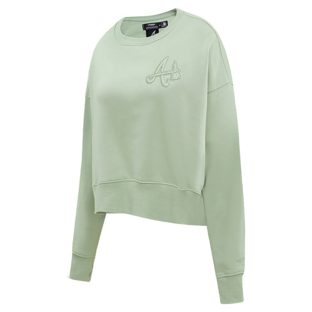 Atlanta Braves Pro Standard Women's Fleece Pullover Sweatshirt - Green - MLB Online
