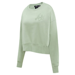 Atlanta Braves Pro Standard Women's Fleece Pullover Sweatshirt - Green - MLB Online