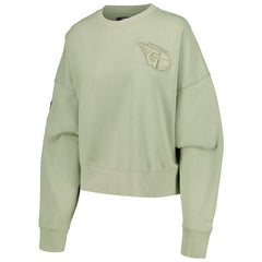 Cleveland Guardians Pro Standard Women's Fleece Pullover Sweatshirt - Green - MLB Online