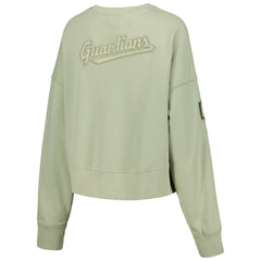 Cleveland Guardians Pro Standard Women's Fleece Pullover Sweatshirt - Green - MLB Online