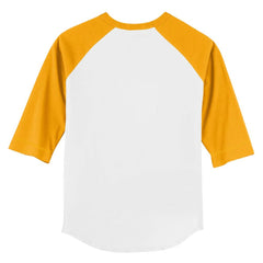 San Diego Padres Tiny Turnip Youth Stacked 3/4-Sleeve Raglan T-Shirt - White/Gold - MLB on Sale