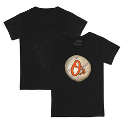 Baltimore Orioles Tiny Turnip Youth Stitched Baseball T-Shirt - Black - MLB Online